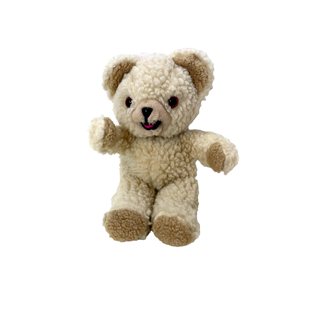 Vintage 1986 Snuggle Bear Plush Stuffed Animal Russ Lever Brothers Teddy 10"